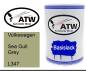 Preview: Volkswagen, Sea Gull Grey, L347: 500ml Lackdose, von ATW Autoteile West.